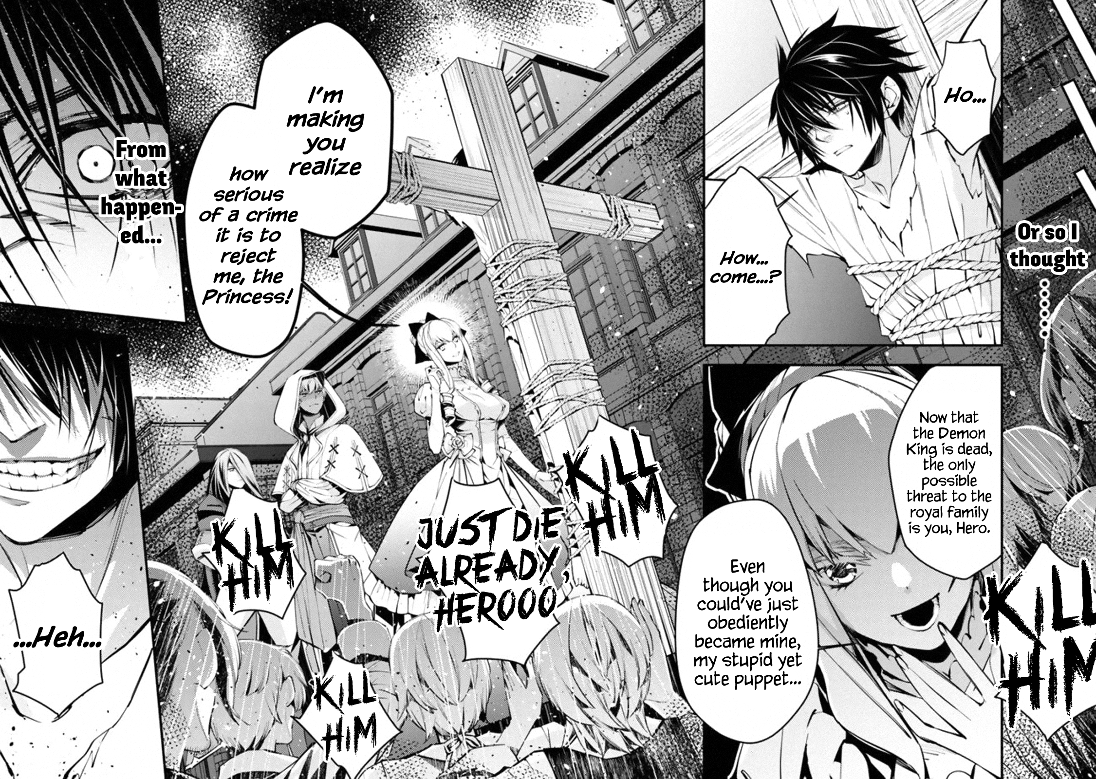 The Hero Who Seeks Revenge Shall Exterminate with Darkness, Chapter 1 image 02